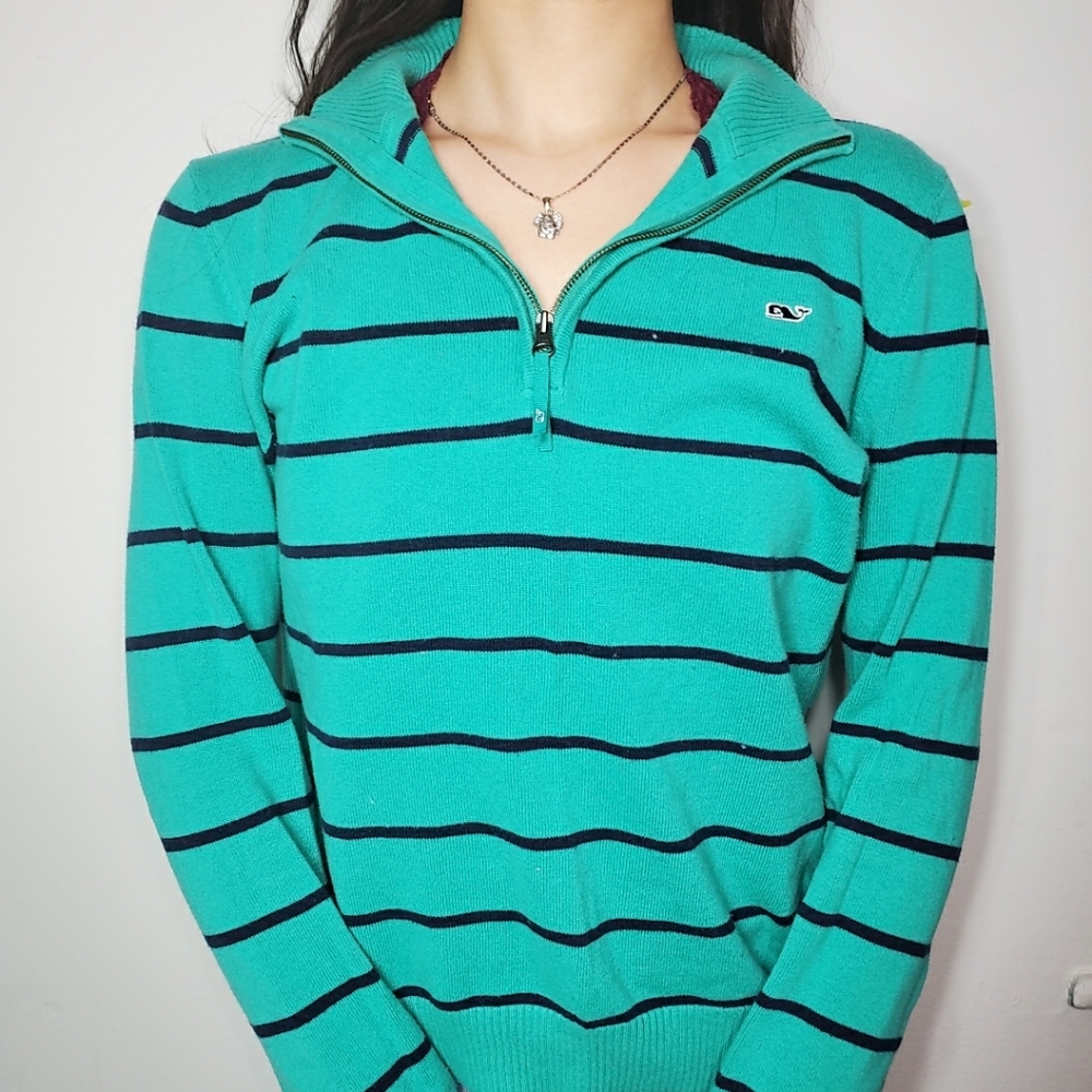Vineyard Vines Quarter Zip Sweater